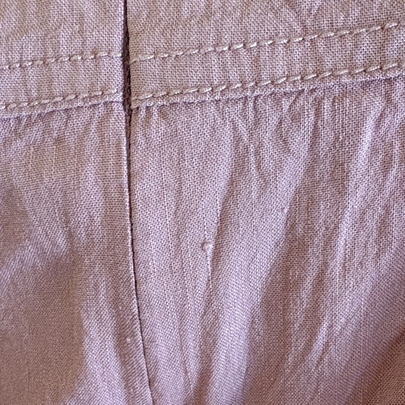 Anthropologie Linen Blend Halter Midi Dress - Picture 10 of 11